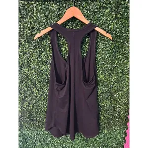 Carbon38 Black Racerback Tank Top Sz Medium NWOT thumbnail 4