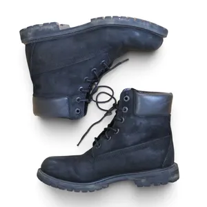 Timberland Black High Top 6-Inch Premium Waterproof Work Boots Women's Size 8 thumbnail 8