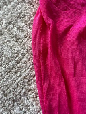 Long Sleeve Corset Top Pink Size none thumbnail 2