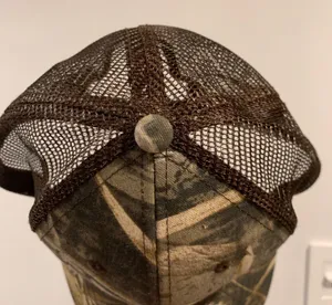 Camouflage Mesh Back Camo Trucker SnapBack Hat thumbnail 9
