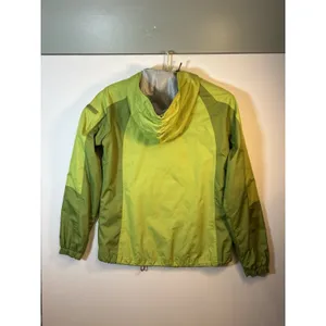 Free Country AthletX Series Women’s Green Hooded Full Zip Windbreaker Jacket M thumbnail 3