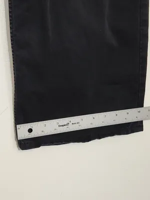 Zara Black Wide Leg Cargo Pants Size 10 thumbnail 6