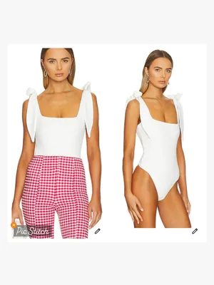 Show Me Your Mumu Gidget Bodysuit White thumbnail 3