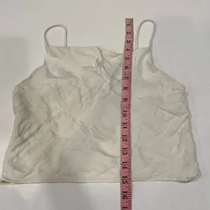 Zara Ivory Satin Cowl Neck Cami Top XS Minimalist Going Out Y2K thumbnail 6