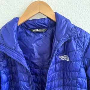 The North Face Thermoball Insulated Puff Women's Blue Jacket Size XS thumbnail 4