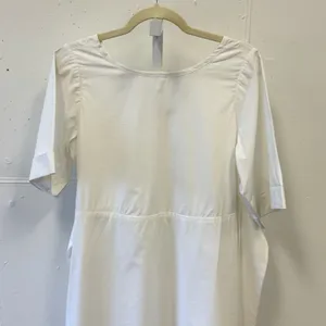 NWT M. Martin‎ Oversized Minimalist Belted Lightweight Cotton Midi Dress Sz 2 thumbnail 3
