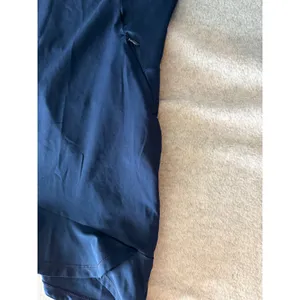 Adidas Women Golf Dress Navy Blue M Short Sleeve Mock Neck Quarter Zip HS2490 thumbnail 4
