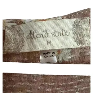 Altar'd State Flared Sleeve Floral Blouse Boho Style Women's Size Medium thumbnail 2