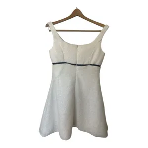 Amelia Couture White Sparkling Knee Length Formal‎ Gown Cocktail Dress Size 12 thumbnail 5
