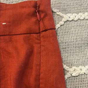 Express High Waist Red Shorts thumbnail 4
