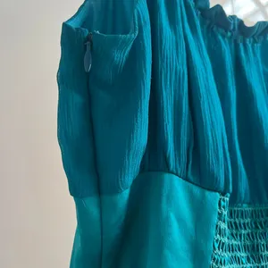 Alice&Trixie Silk Seafoam Green Aquamarine Blue Y2K Party Dress Homecoming Sz M thumbnail 4