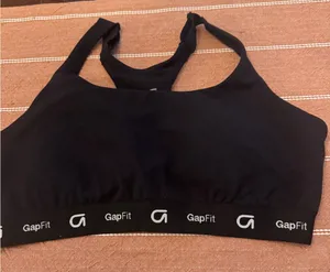 GAPFit Black Sports Bra thumbnail 1