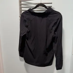 Mondetta Quarter Zip Pullover Black Large Athleisure Gym Workout Running thumbnail 4