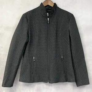 Pendleton Quilted Zip‎ Up Jacket Women Medium Textured Coastal Heritage Elevated thumbnail 14