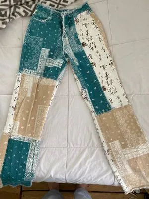 Patchwork pants thumbnail 2