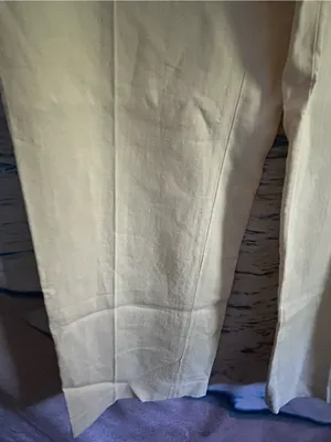 Polo By Ralph Lauren Classic Women’s Cream Straight-Leg Hemp Pants SZ 6 NWT thumbnail 6