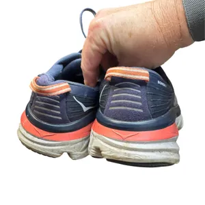 Hoka One One Bondi 7 Shoes Womens Size 8 Blue Mesh Running Sneakers 1110519BIBBL thumbnail 8