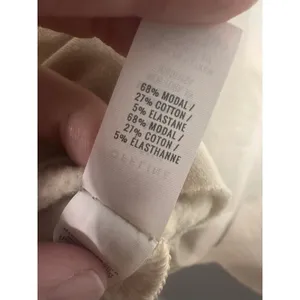 Aerie OFFLINE V-Neck Hoodie Beige‎ Living My Best Life Sleeve Graphic Size M thumbnail 7