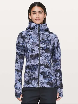 Lululemon Scuba Full Zip Hoodie Screen Camo Multi Size 10 NWOT RARE thumbnail 3