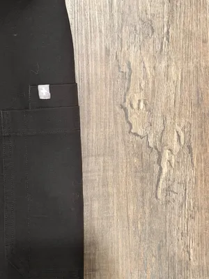 Figs Black Elastic-Waist Cargo Jogger Scrub Pants thumbnail 6