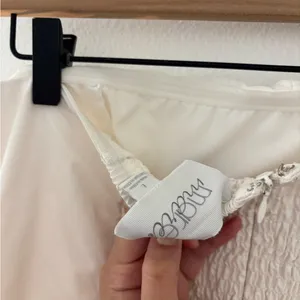 Anthropologie Mare Mare strapless seamed a line midi dress in white thumbnail 5