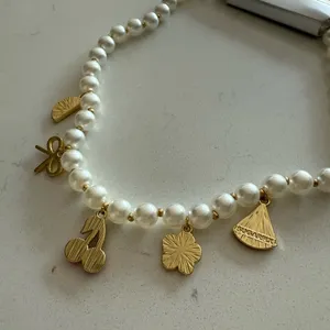 SUGARFIX by BaubleBar Farmer's Market Charm Pendant Necklace‎ - Multicolor - NWT thumbnail 7