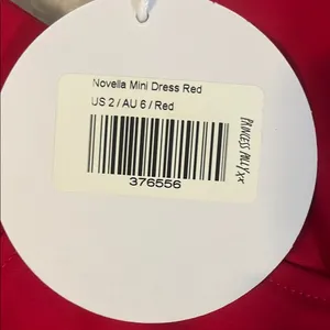 Princess Polly Red Mini Dress thumbnail 4