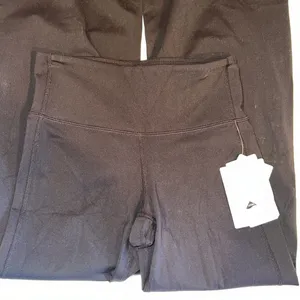 Athleta Pants Womens XS Black High Rise Chaturanga Athletic Pilayo Wide Leg NWT thumbnail 8