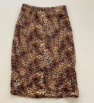 VDM The Label Swim Stassi Skirt in Leopard Multi thumbnail 3