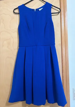 Sugar & L!ps Blue Midi Dress thumbnail 1