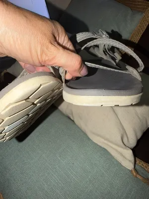 Chaco Women's Gray Strappy Sport Sandals thumbnail 5