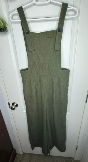 Cider Green Overalls 🍃 thumbnail 2