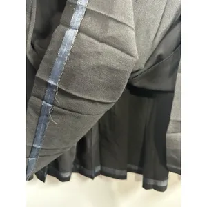 Anne Klein Skirt 8 Pleated A-line Black Classic Knee‎ Length 100% Wool Modest thumbnail 14