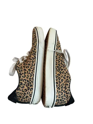 Vans Sport Vulc Sneakers Tennis-Shoes Lace-Up Animal Print Skater Classic Size 8 thumbnail 9
