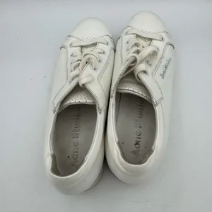 Acne Studios White Leather Platform Sneakers Women EU 37 US 7 Designer Shoes thumbnail 7