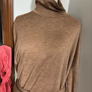 Ann Taylor Turtleneck Belted Tunic Top J thumbnail 6
