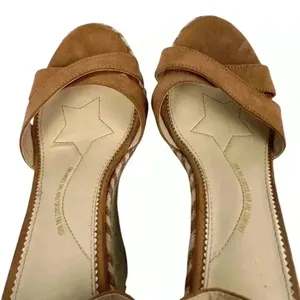 Circus by Sam Edelman Espadrille Sandals Brown Criss-Cross‎ Ankle Size 8.5 thumbnail 6