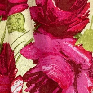 Abercrombie‎ & Fitch Floral Halter Romper Women M Pink Red Rose Pockets thumbnail 10