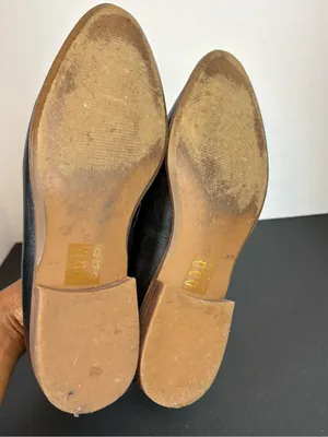 Madewell Black Leather Slip-On Loafers thumbnail 7