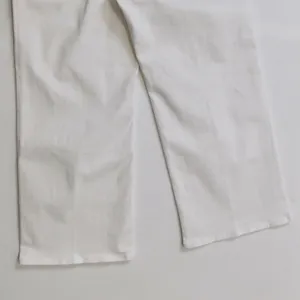 NWT!! J. CREW Slim Wide Jeans Stacked Buttons Solid White Size 30 Petite 30P thumbnail 10