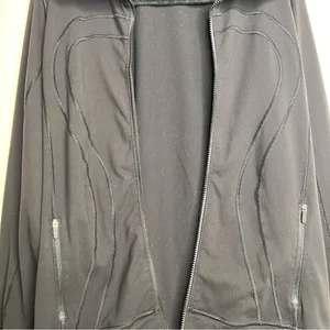 AS IS Lululemon In Stride Jacket Black 12 thumbnail 7