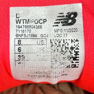 New Balance Fresh Foam Tempo Neo Flame Red Orange Running Shoes WTMPOCP Womens 8 thumbnail 2