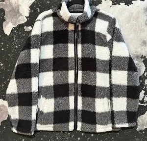 Members Mark Cozy Sherpa Full Zip Jacket thumbnail 1