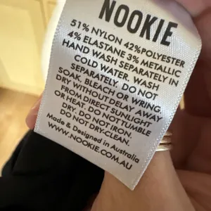NOOKIE Nookie Bellagio Halter mini dress Metallic‎ Bodycon Dress Size XS thumbnail 6