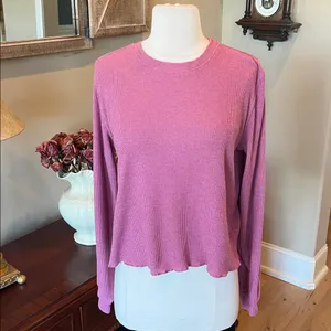 BB Dakota Comfy Cozy Pajama Set Berry Pink thumbnail 7