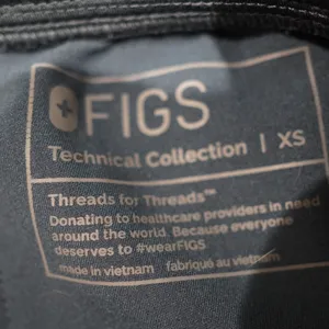 FIGS Zamora Jogger Scrub Pants Womens XS‎ Navy Blue Technical W18SW2005 thumbnail 8