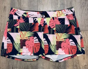 Smartwool Women's Tropical Leaf Print 4" Hike Short Large‎ Wool Blend SW016250 thumbnail 1