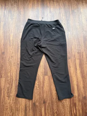 FIGS Women’s Black Yola Skinny Scrub Pants Hospital Nurse Medical Core- Size XXL thumbnail 2