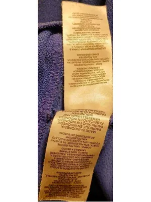 Columbia Women's Medium Blue Fleece Hoodie Pullover EUC INV496 thumbnail 6