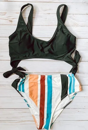 One piece swim suit thumbnail 2